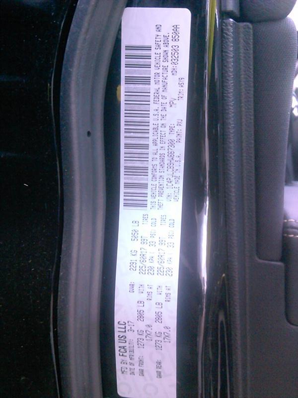 2017 Jeep CHEROKEE FWD 4C LATITUDE