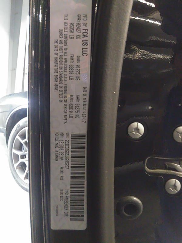 2018 Dodge CHALLENG AWD V6 GT