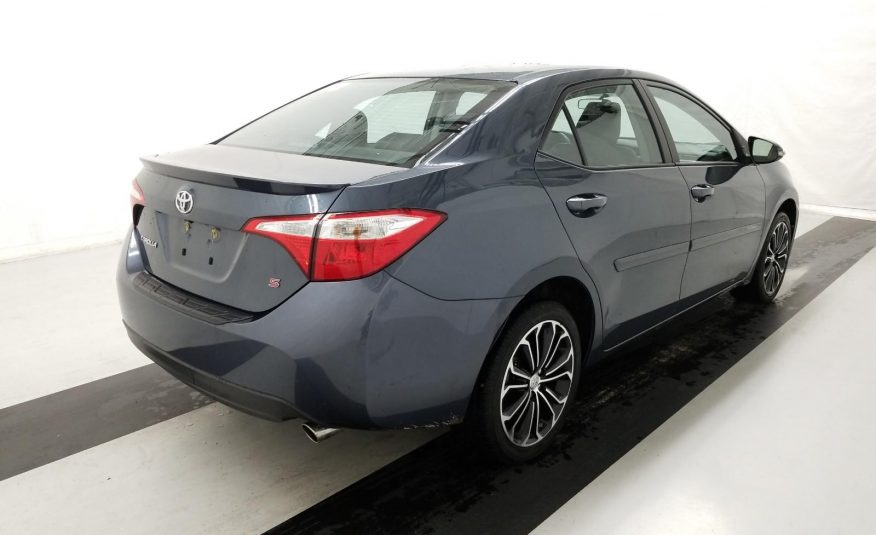 2016 Toyota COROLLA S PLUS