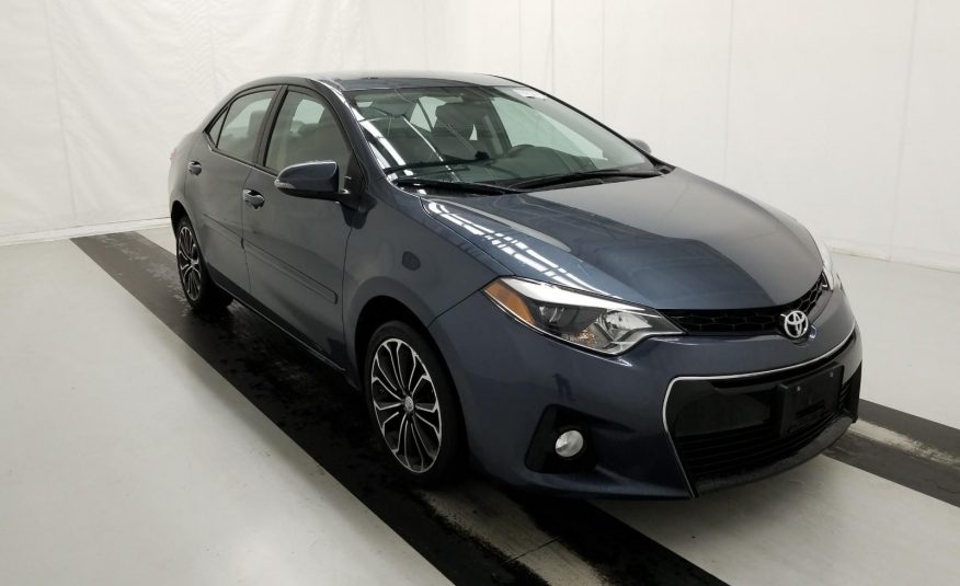 2016 Toyota COROLLA S PLUS