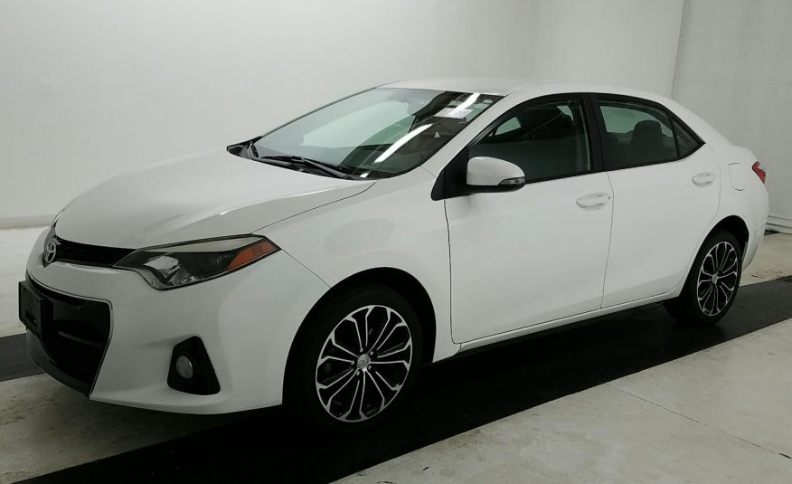 2016 Toyota COROLLA S PLUS