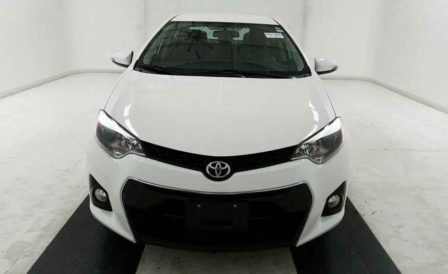 2016 Toyota COROLLA S PLUS