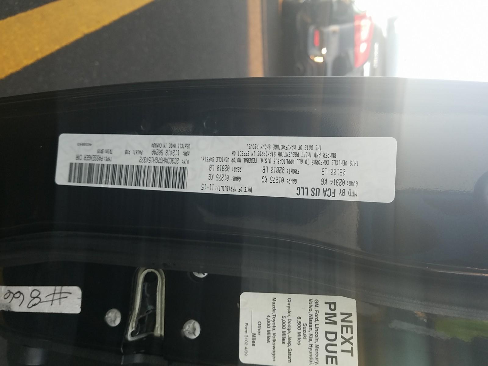 2016 Dodge CHARGER 4X2 V6 SXT