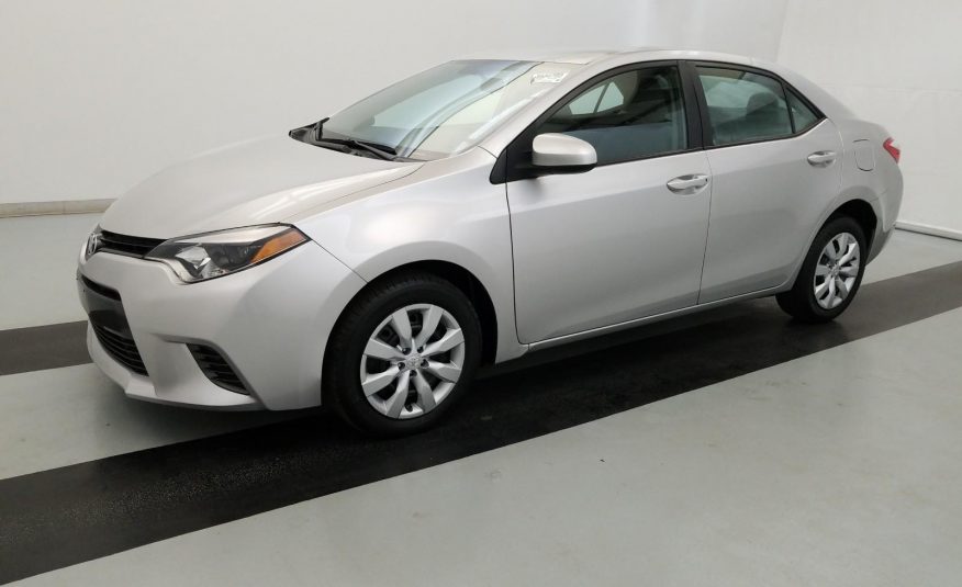 2016 Toyota COROLLA LE