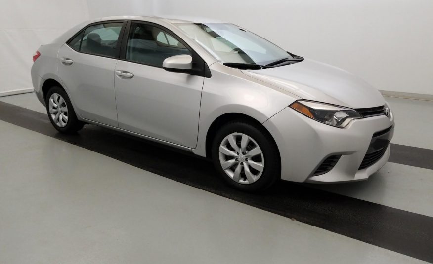 2016 Toyota COROLLA LE