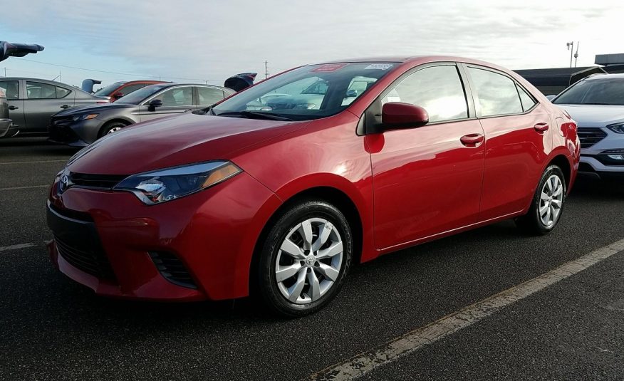 2016 Toyota COROLLA LE