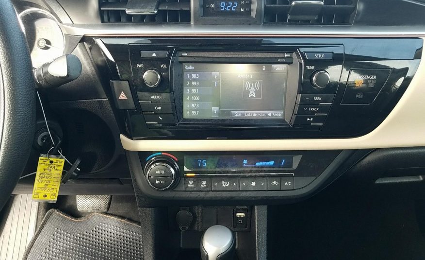 2016 Toyota COROLLA LE