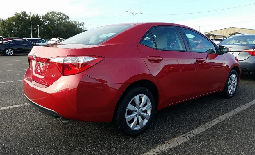 2016 Toyota COROLLA LE