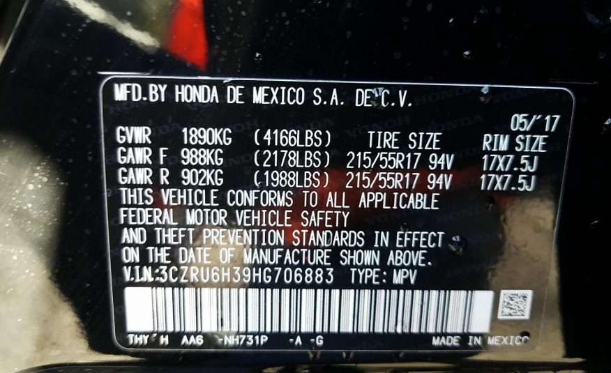 2017 Honda HR-V AWD LX