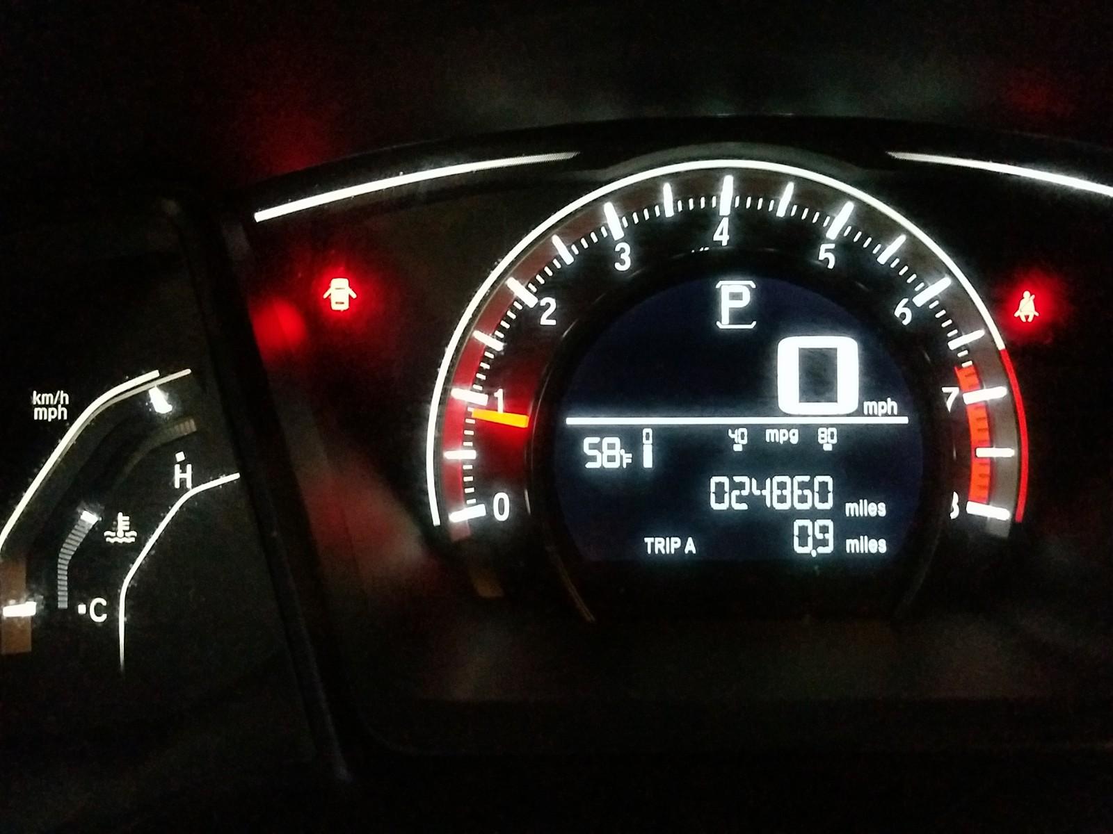 2016 Honda CIVIC LX-P