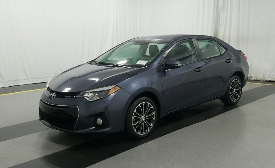 2016 Toyota COROLLA S PLUS