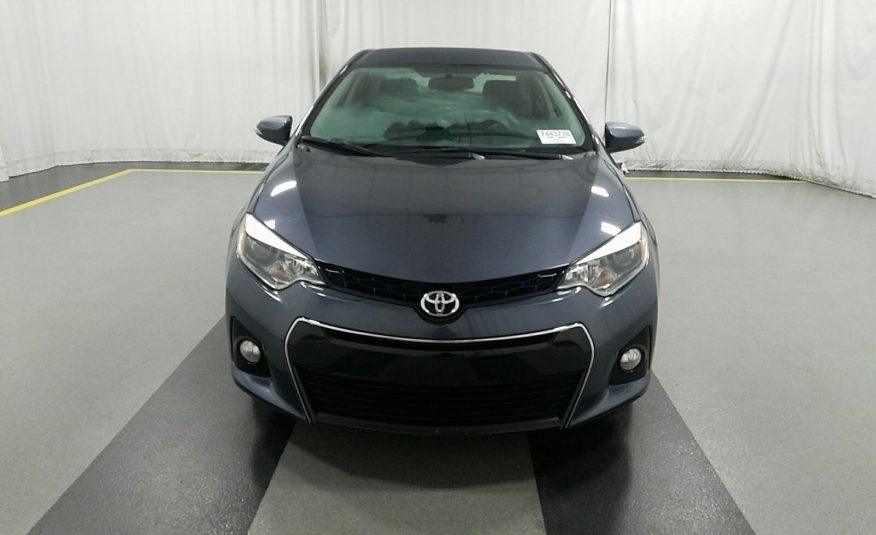 2016 Toyota COROLLA S PLUS