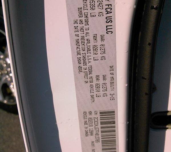 2015 Dodge CHARGER AWD V6 SXT