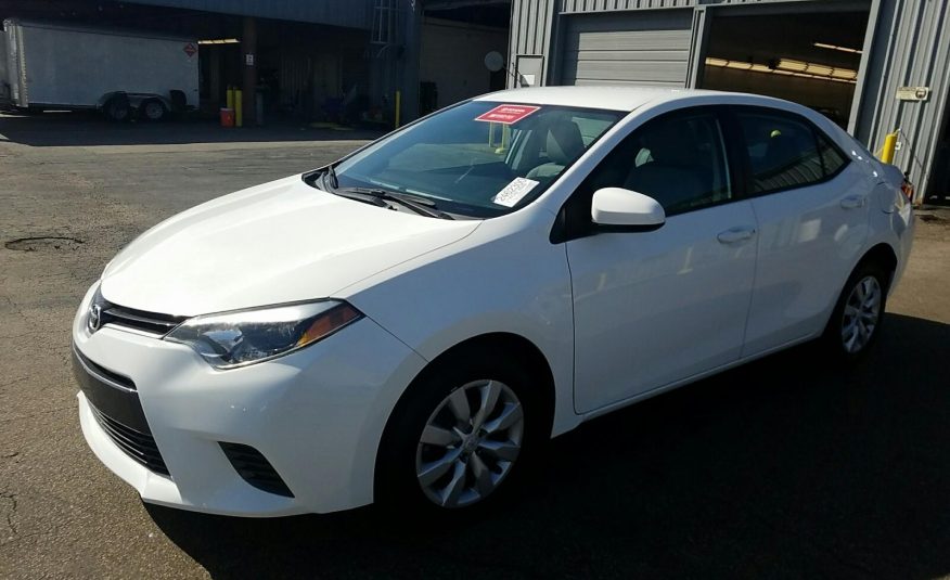 2016 Toyota COROLLA LE