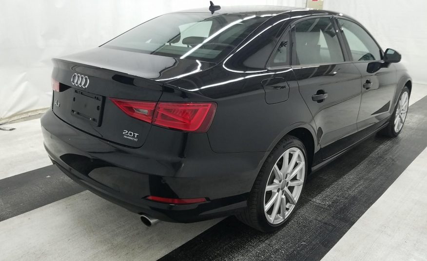 2016 Audi A3 AWD 4C PREMIUM