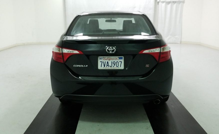 2016 Toyota COROLLA S PLUS