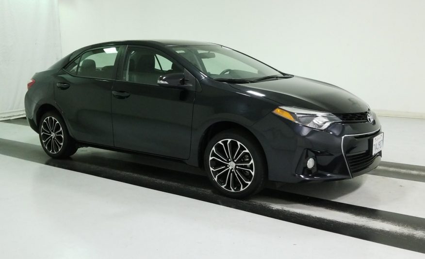 2016 Toyota COROLLA S PLUS