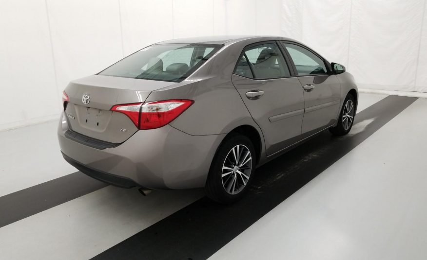 2016 Toyota COROLLA LE PLUS