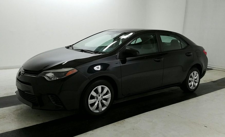 2016 Toyota COROLLA LE