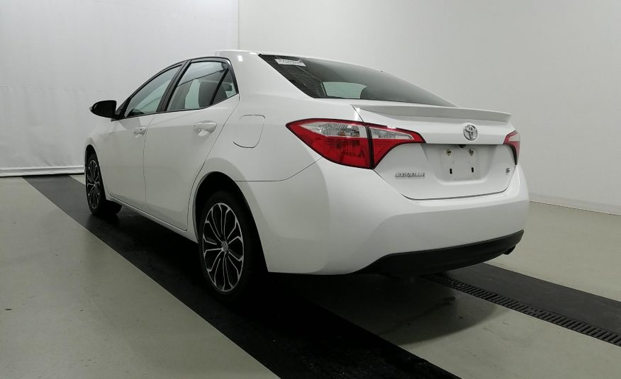 2016 Toyota COROLLA S PLUS