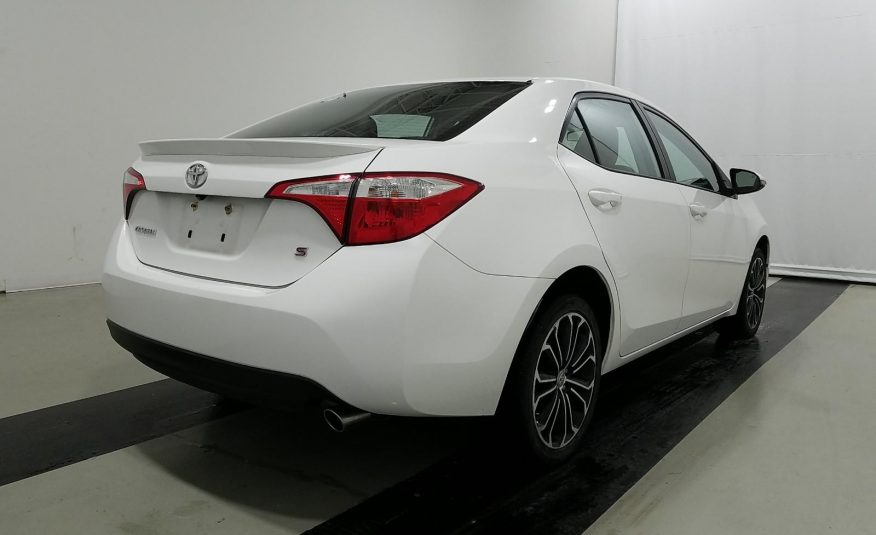 2016 Toyota COROLLA S PLUS