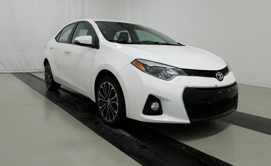 2016 Toyota COROLLA S PLUS