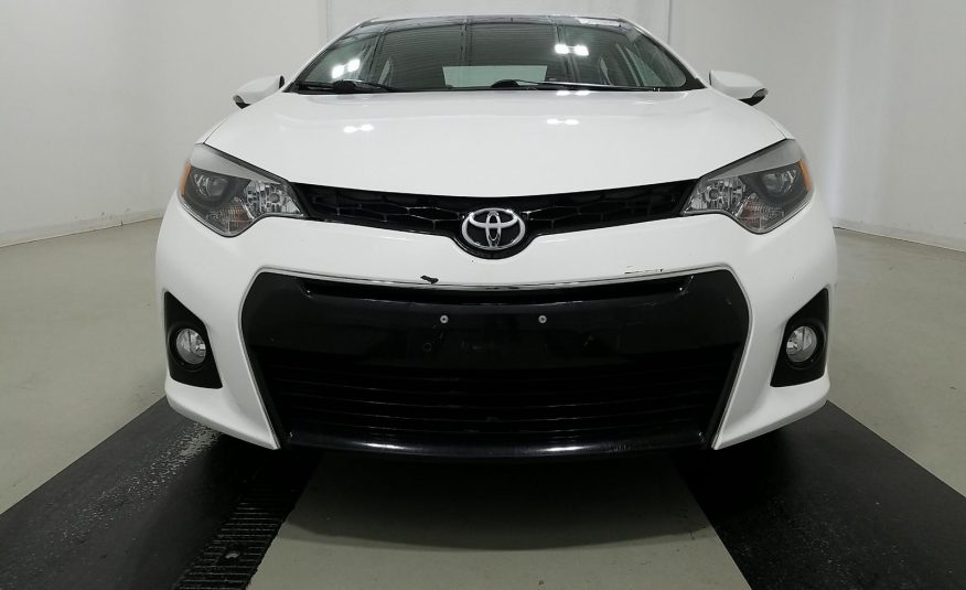 2016 Toyota COROLLA S PLUS