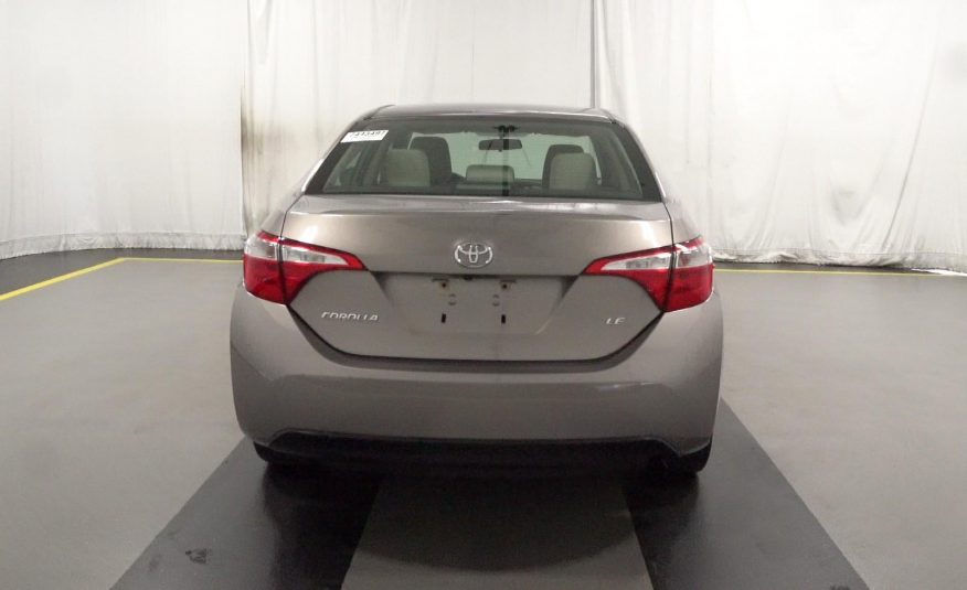 2016 Toyota COROLLA LE