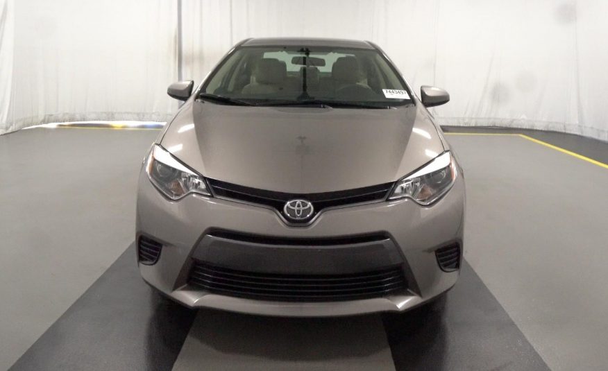 2016 Toyota COROLLA LE