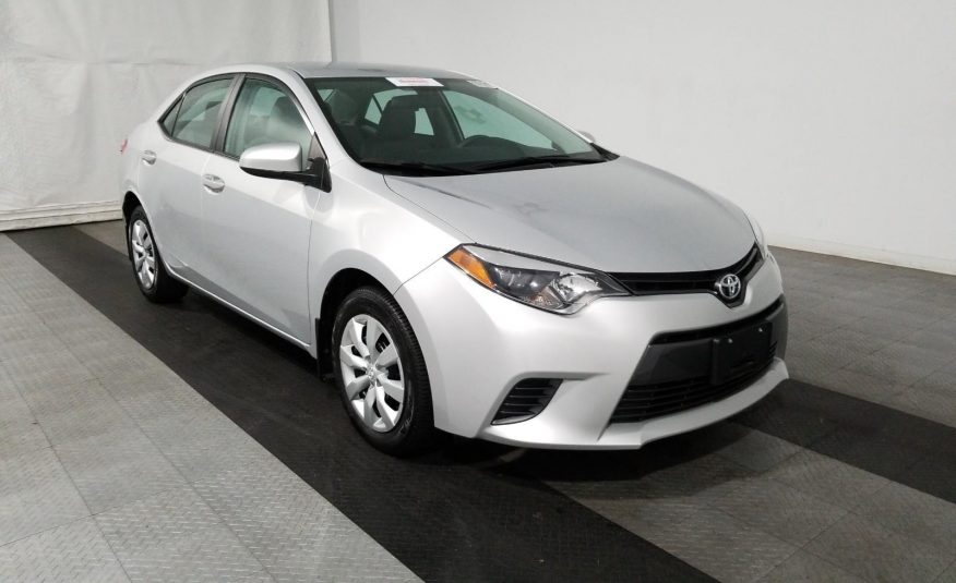 2016 Toyota COROLLA LE