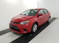 2016 Toyota COROLLA LE