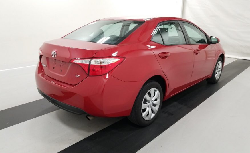 2016 Toyota COROLLA LE