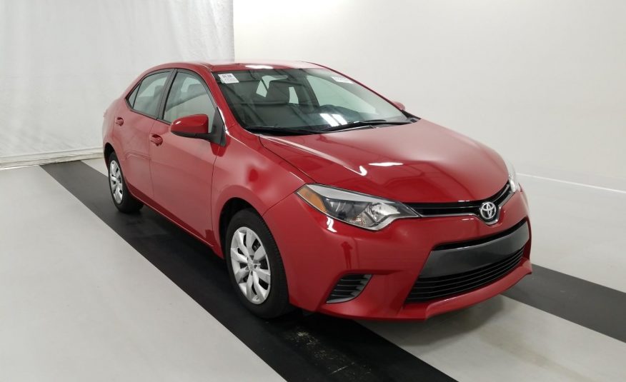 2016 Toyota COROLLA LE