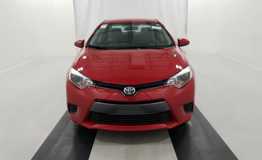 2016 Toyota COROLLA LE