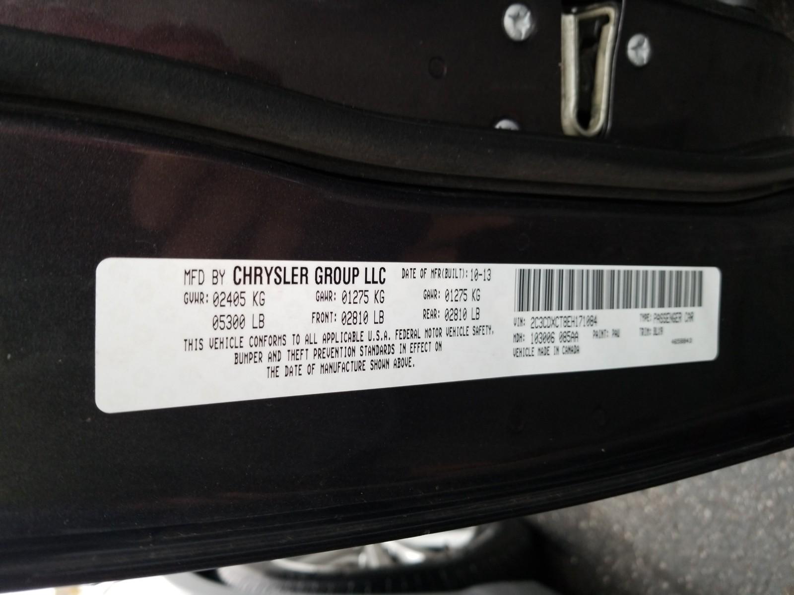 2014 Dodge CHARGER 4X2 V8 R/T PLUS