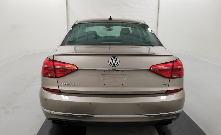 2016 Volkswagen PASSAT V6 SEL PRM