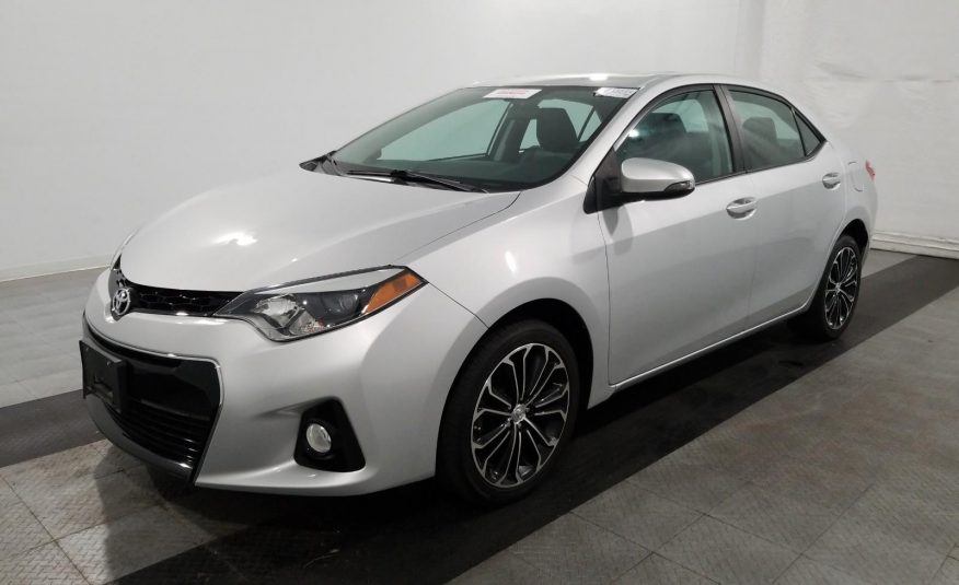 2016 Toyota COROLLA S PLUS