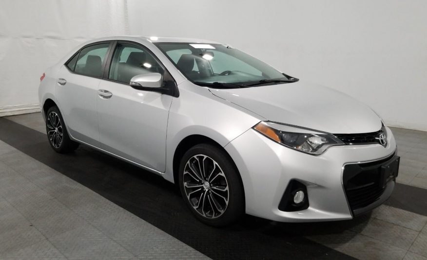 2016 Toyota COROLLA S PLUS