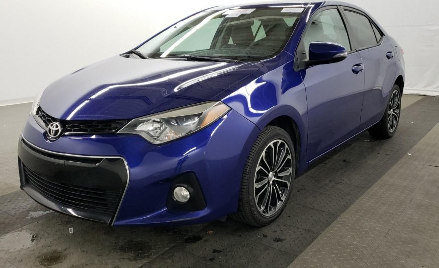 2016 Toyota COROLLA S