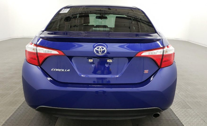 2016 Toyota COROLLA S