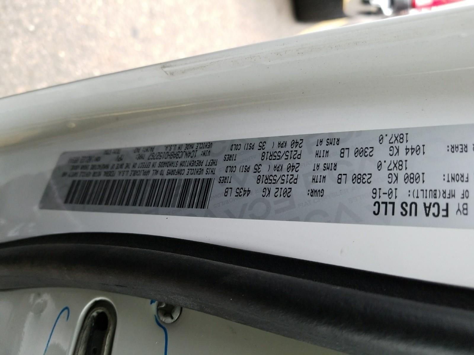 2017 Jeep COMPASS FWD 4C SPORT SE