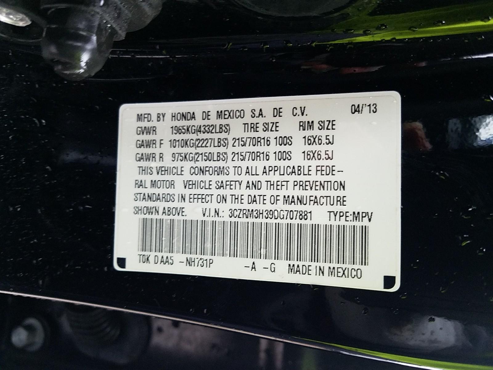 2013 Honda CR-V FWD LX