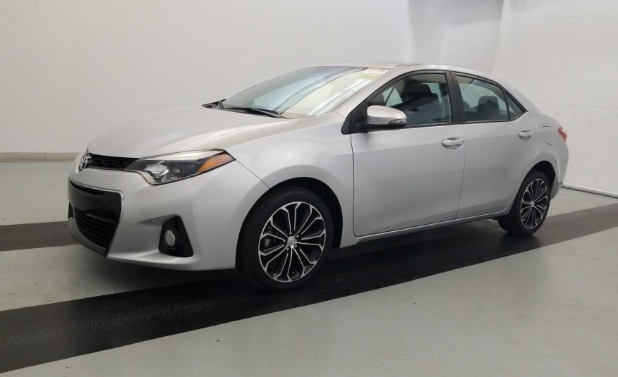 2016 Toyota COROLLA S PLUS