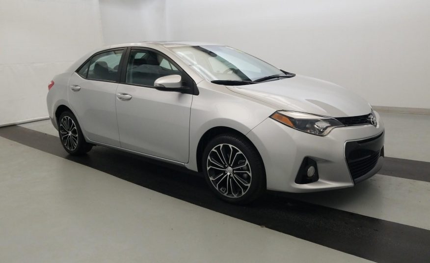 2016 Toyota COROLLA S PLUS