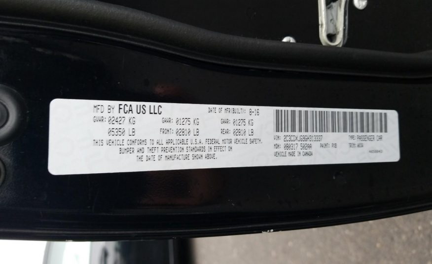 2016 Dodge CHARGER AWD V6 SXT