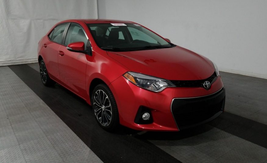 2016 Toyota COROLLA S PLUS