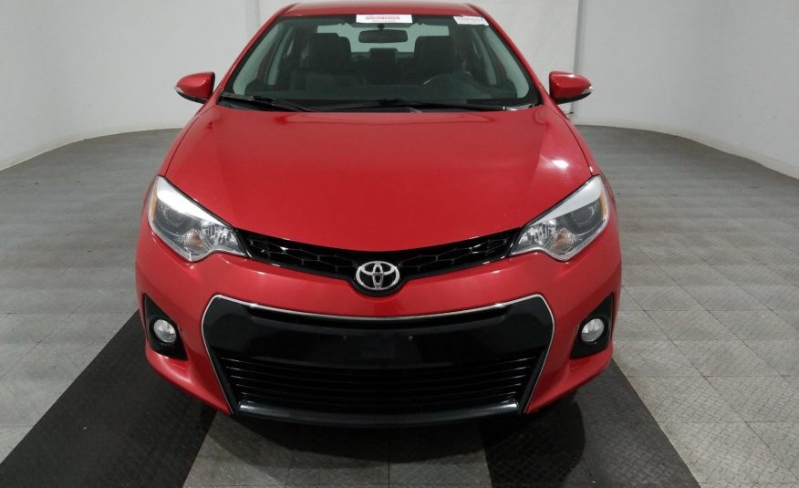 2016 Toyota COROLLA S PLUS