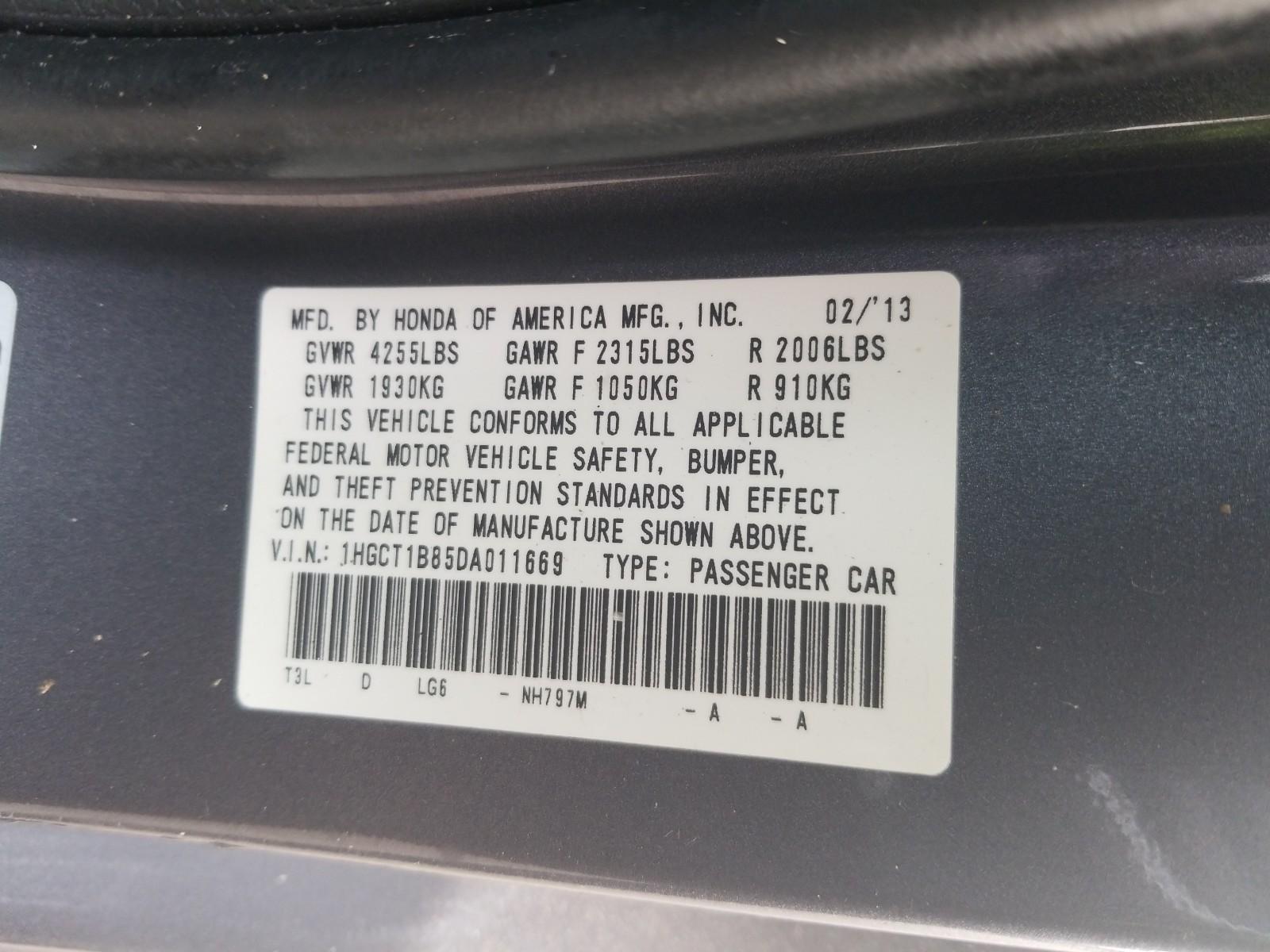 2013 Honda ACCORD 4C EX-L
