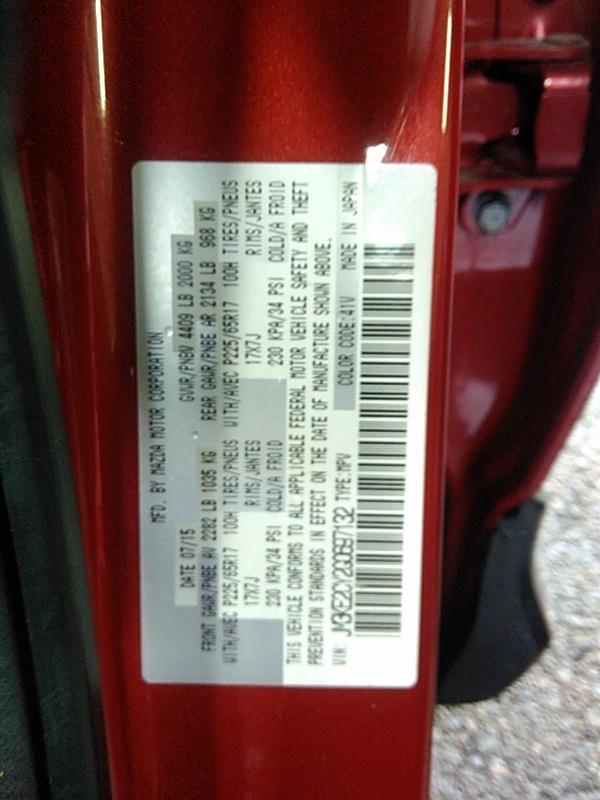 2016 Mazda CX-5 FWD 4C TOURING