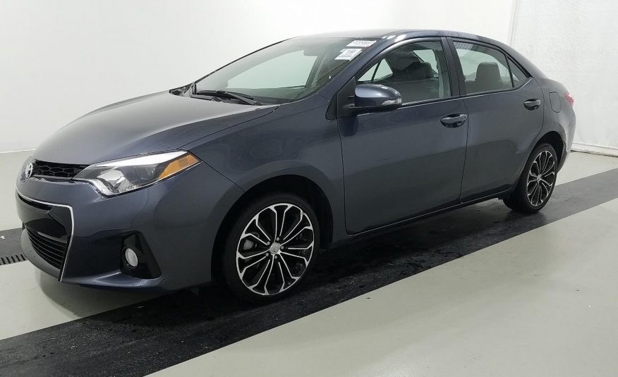 2016 Toyota COROLLA S PLUS